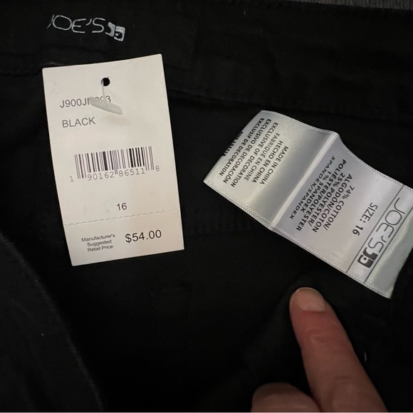 Joe's Jeans Boy's Rad Kinetic Skinny Jeans in Black - Picture 4 of 7